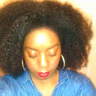 Few day old twist out