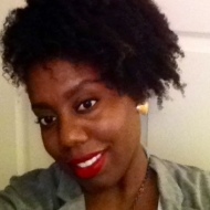Twist out updo